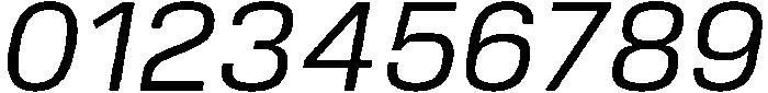 Oblique otf (400) Font OTHER CHARS