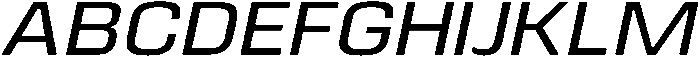 Oblique otf (400) Font UPPERCASE
