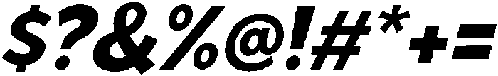 Oblique otf (400) Font OTHER CHARS