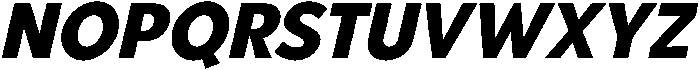 Oblique otf (400) Font UPPERCASE