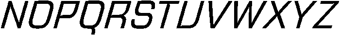 Oblique otf (400) Font UPPERCASE