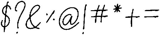Oblique otf (400) Font OTHER CHARS