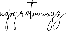 Oblique otf (400) Font LOWERCASE