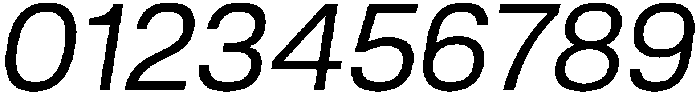 Oblique otf (400) Font OTHER CHARS