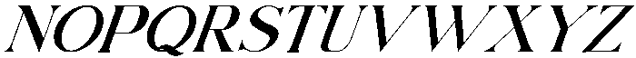 Oblique otf (400) Font UPPERCASE