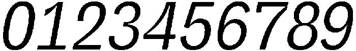 Oblique otf (400) Font OTHER CHARS