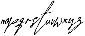 Oblique otf (400) Font LOWERCASE