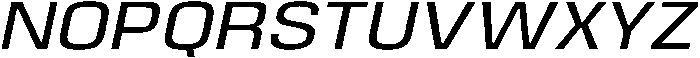 Oblique otf (400) Font UPPERCASE