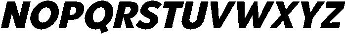 Oblique otf (400) Font UPPERCASE