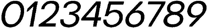 Oblique otf (400) Font OTHER CHARS