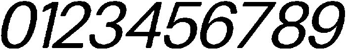 Oblique ttf (400) Font OTHER CHARS