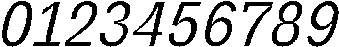 Oblique ttf (400) Font OTHER CHARS