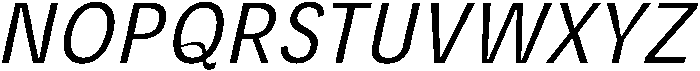 Oblique ttf (400) Font UPPERCASE