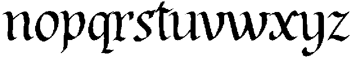 Obsidian Monolith Regular otf (400) Font LOWERCASE