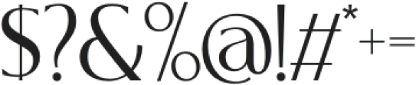 Obviosa-Regular otf (400) Font OTHER CHARS