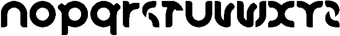 oblong Regular otf (400) Font LOWERCASE
