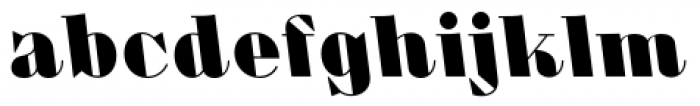 Oban Triangle Back Italic Font LOWERCASE