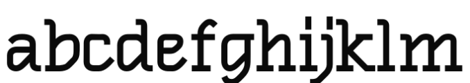 Obligado Regular Font LOWERCASE