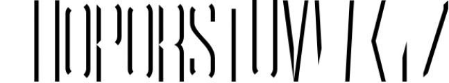 Oblivium Layered Font Family 11 Font UPPERCASE