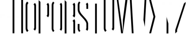 Oblivium Layered Font Family 7 Font UPPERCASE