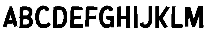 OBROL Font UPPERCASE