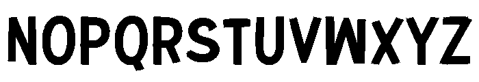 OBROL Font UPPERCASE