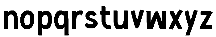 OBROL Font LOWERCASE