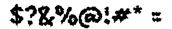 OBROS Font OTHER CHARS