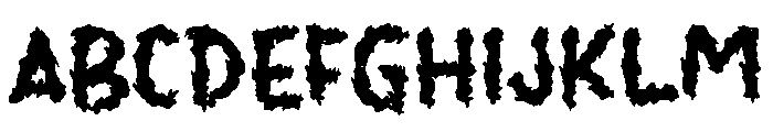 OBROS Font UPPERCASE