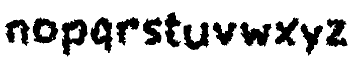 OBROS Font LOWERCASE