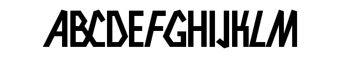 Obacht Font LOWERCASE
