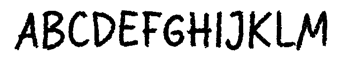 Obah Font UPPERCASE
