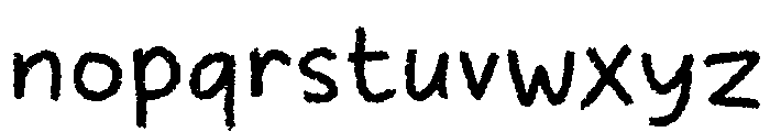 Obah Font LOWERCASE