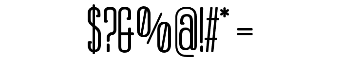 ObcecadaSerif-Bold Font OTHER CHARS