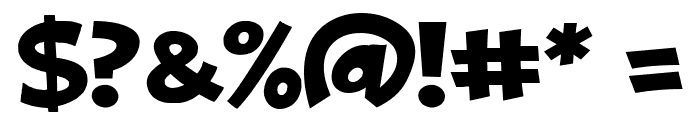 ObelixPro Bold Italic Font OTHER CHARS
