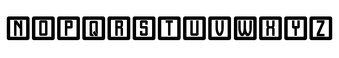 Oberding Regular Font UPPERCASE