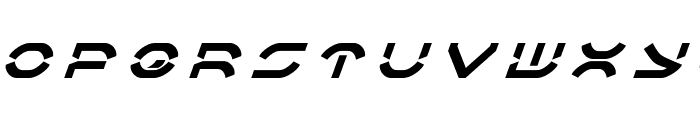 Oberon Deux Title Italic Font LOWERCASE