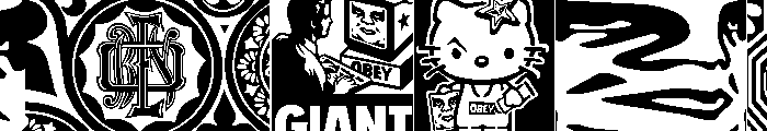 ObeyFaves1 Font UPPERCASE