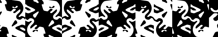 ObeyRorschach Font UPPERCASE