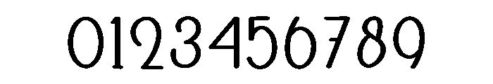 Objective Font OTHER CHARS