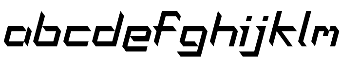 Oblaque Oblique Font LOWERCASE