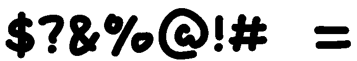 Obled Kids Font OTHER CHARS