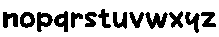 Obled Kids Font LOWERCASE