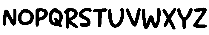 Obreng Good Font UPPERCASE