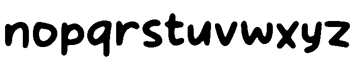 Obreng Good Font LOWERCASE