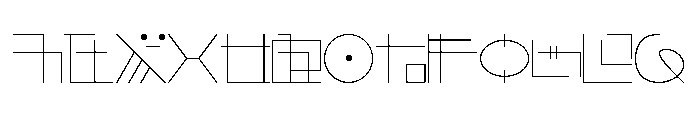Observer Font UPPERCASE