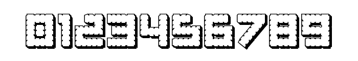 Obsidian Blade 3D Font OTHER CHARS