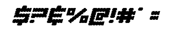 Obsidian Blade Expanded Ital Font OTHER CHARS