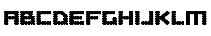 Obsidian Blade Expanded Font LOWERCASE