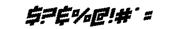Obsidian Blade Rotalic Font OTHER CHARS